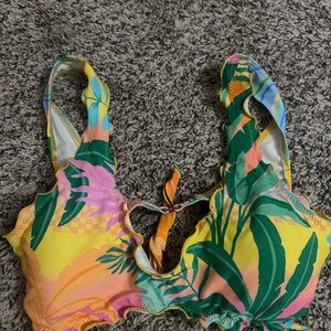 Hobie Multicolor Tropical Bikini Top